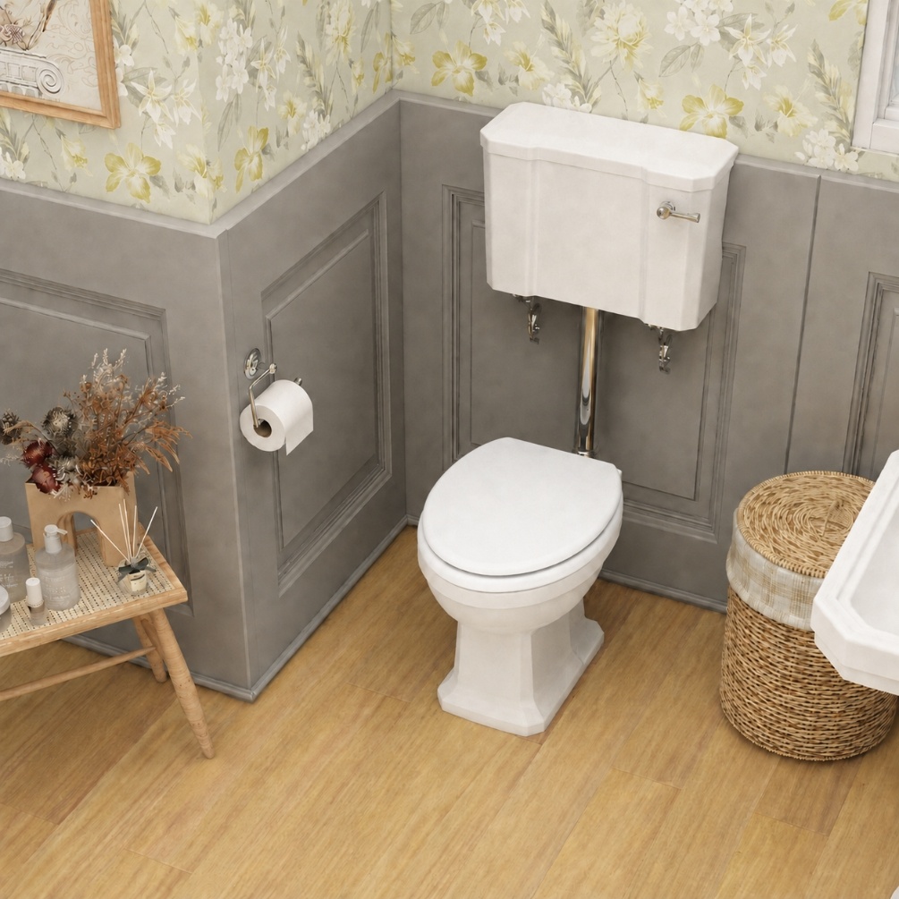 Imex Wyndham Open Back Low Level Traditional Toilet