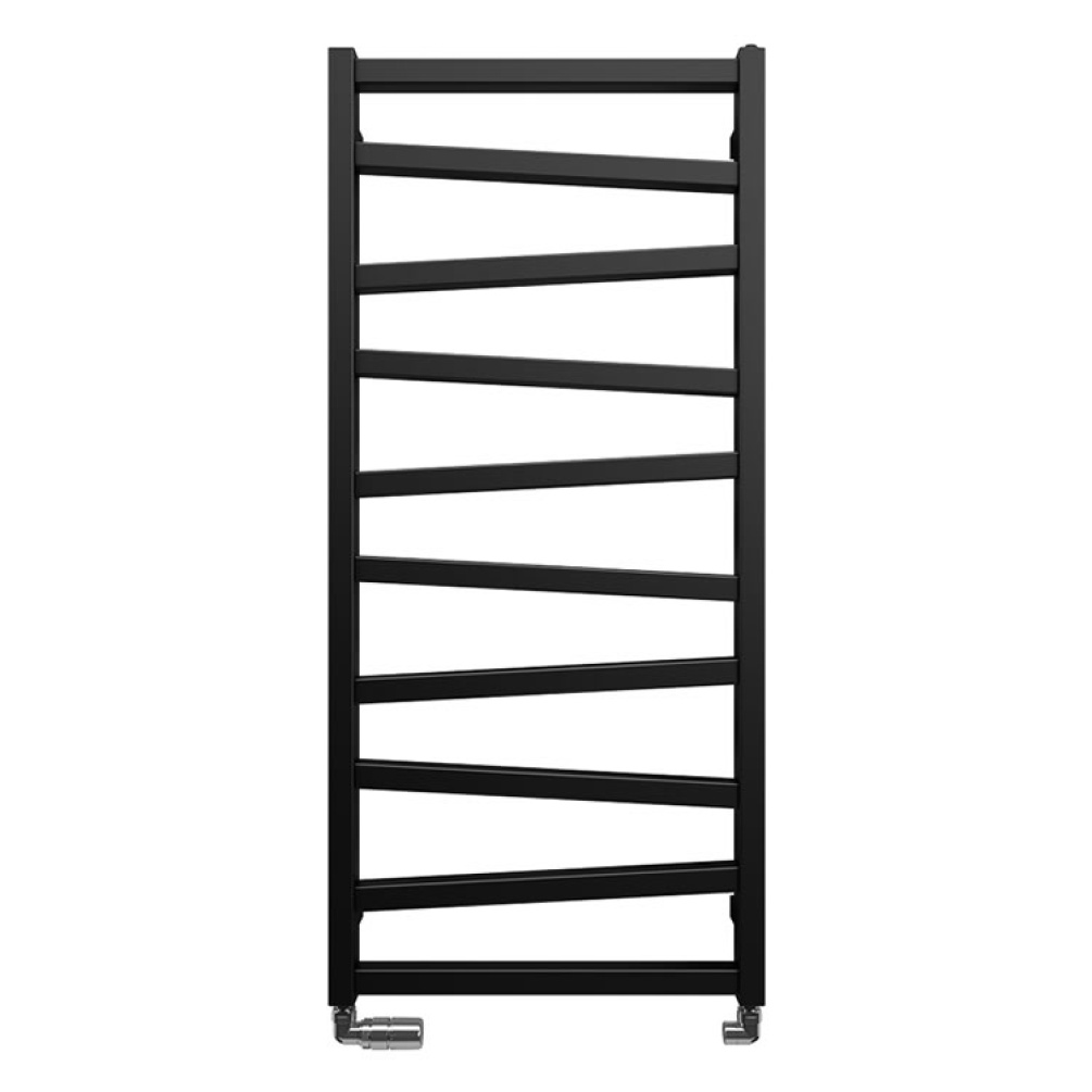 Crosswater Wedge 500 Metallic Black Matte Towel Rail 
