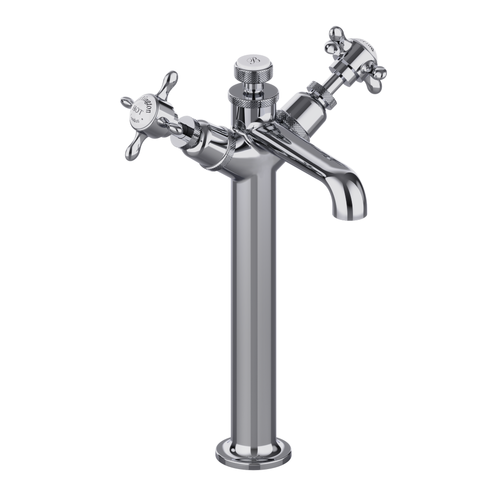 Cut out image of Burlington Guild Chrome Basin Tall Mono Tap