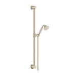 Booth & Co. Axbridge Nickel Slide Rail Shower Kit