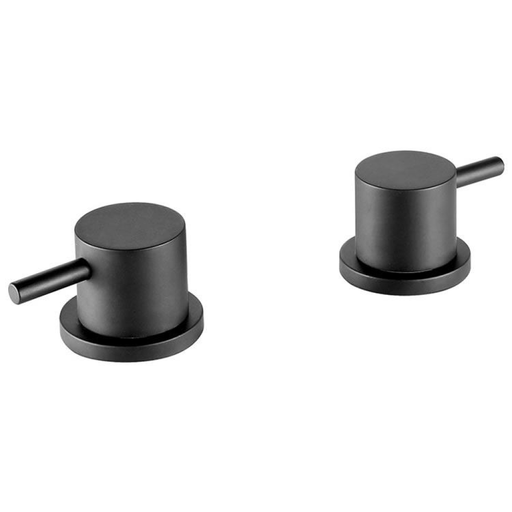 Product Cut out image of the JTP Vos Matt Black Panel Valves