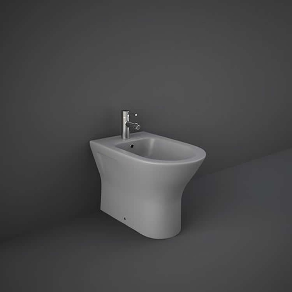 Photo Of RAK Feeling Matt Grey Back To Wall Bidet