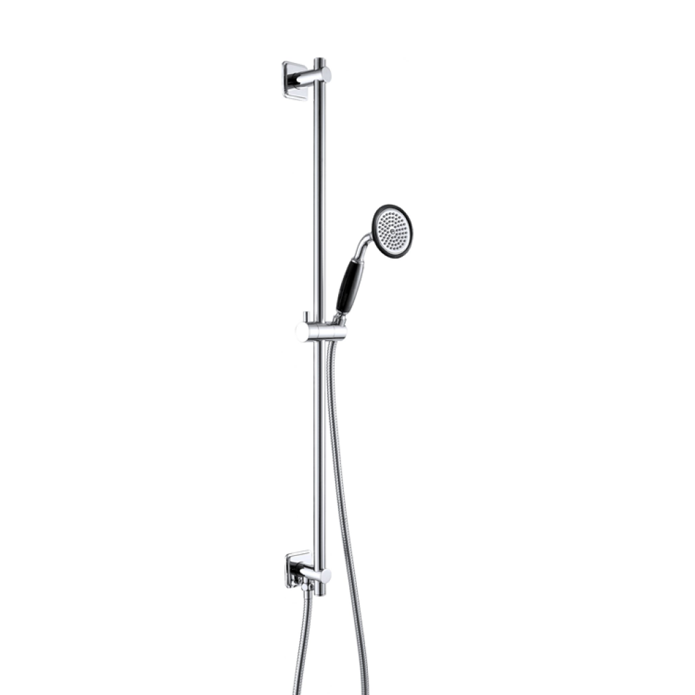 Photo of JTP Grosvenor Slide Rail Kit with Handset & Hose - Black Handset