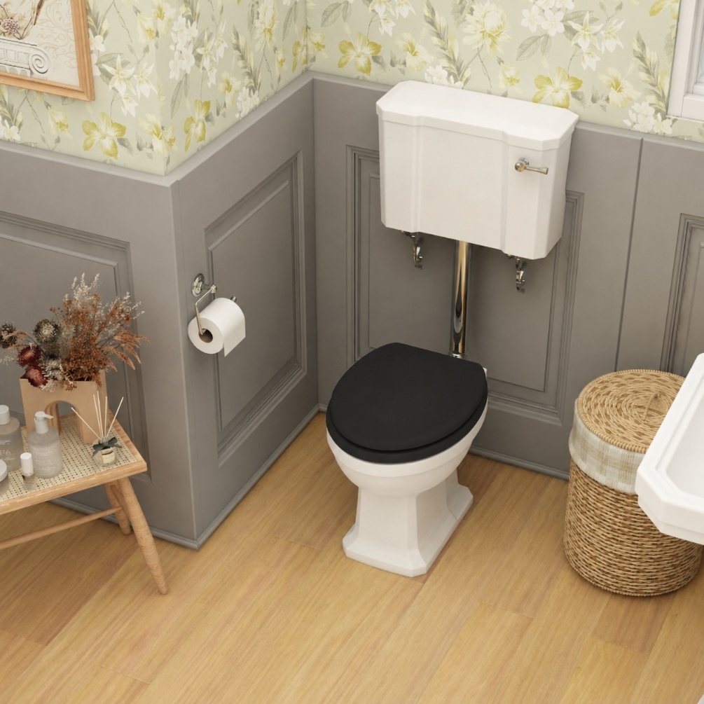 Imex Wyndham Open Back Low Level Traditional Toilet