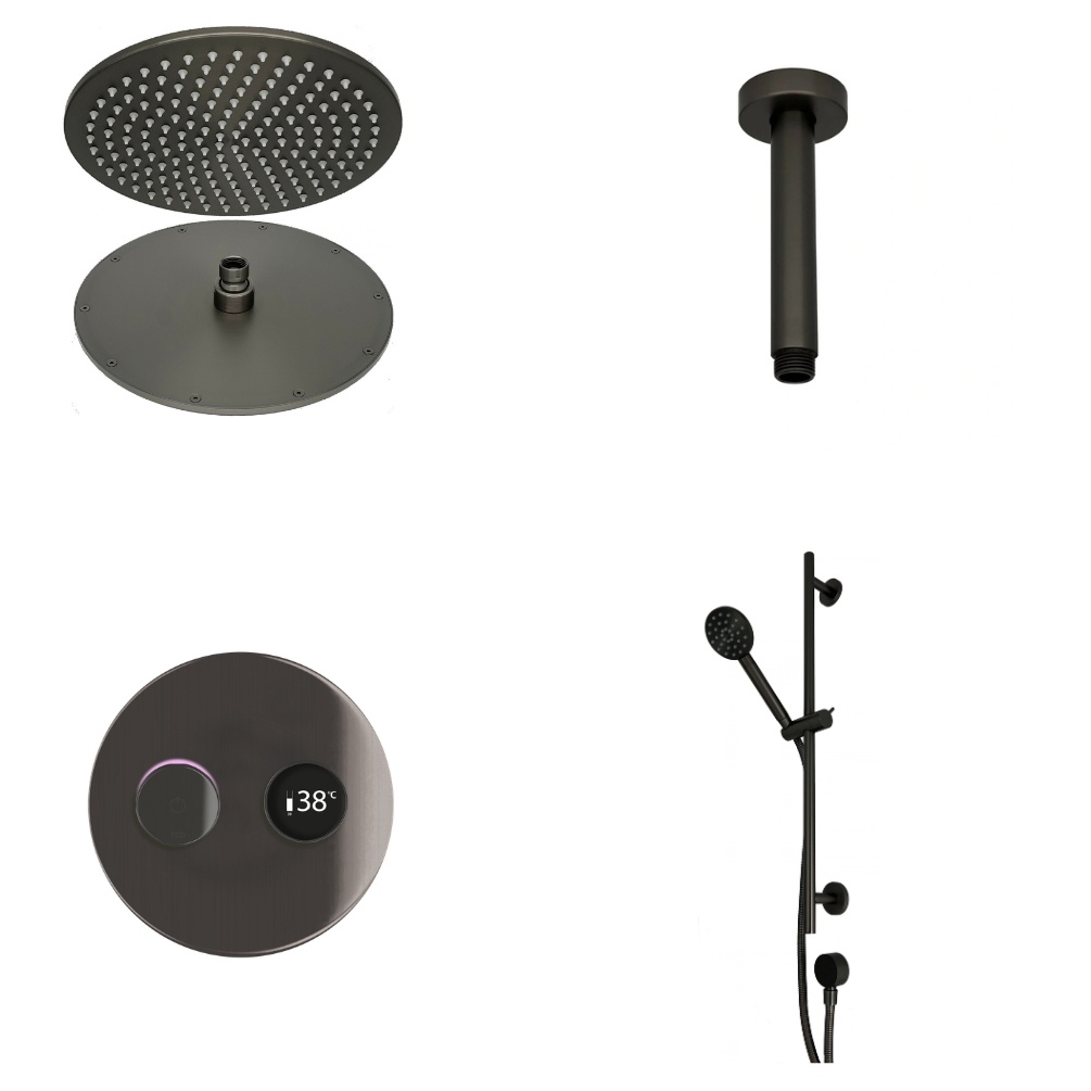 Ted Togo Round Valve Ceiling Arm Cut Out
