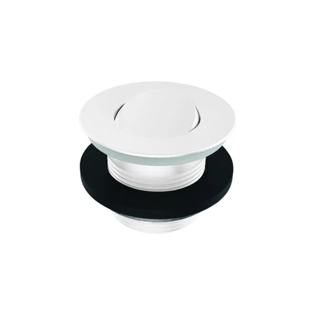 Cut out image of the Victoria + Albert Kit 12 Matt White Universal Bath Waste