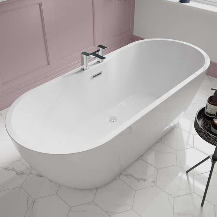 The White Space Senna 1655mm Freestanding Bath Sanctuary Bathrooms