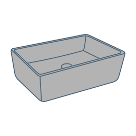 Grey Countertop Basins