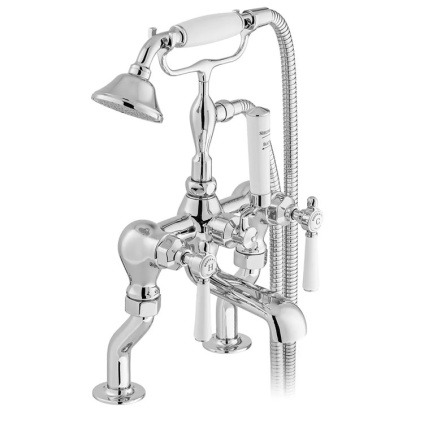 Cutout image of Booth & Co. Axbridge Lever Bath Shower Mixer