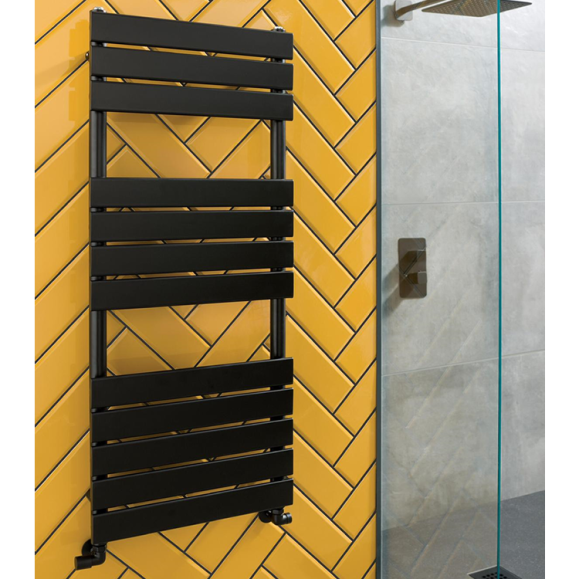 JTP Hix Matt Black Radiator | Sanctuary Bathrooms