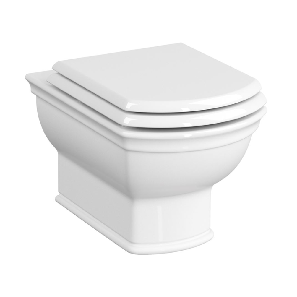 Photo of VitrA Valarte Rimless Wall Hung WC & Seat Cutout