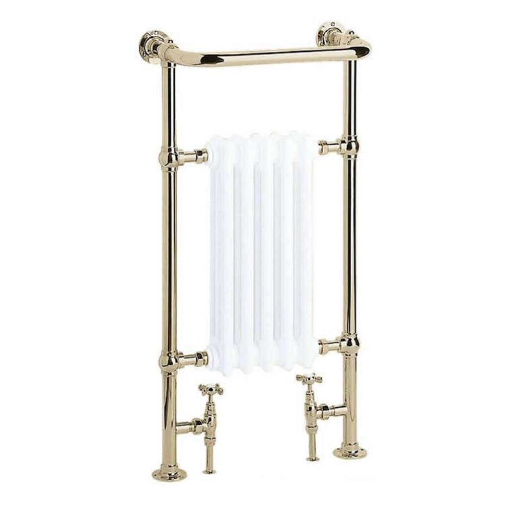 Photo of Heritage Baby Clifton Vintage Gold Heated Towel Rail