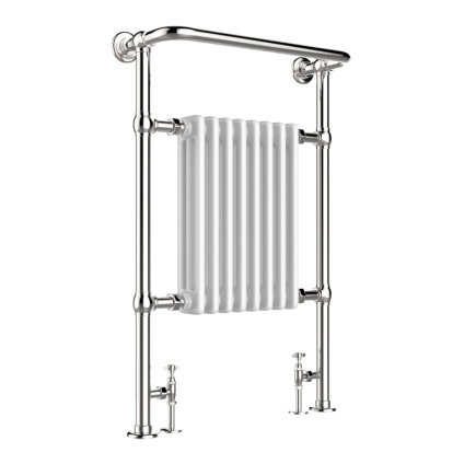 JTP Grosvenor Chrome 963 x 673mm Radiator