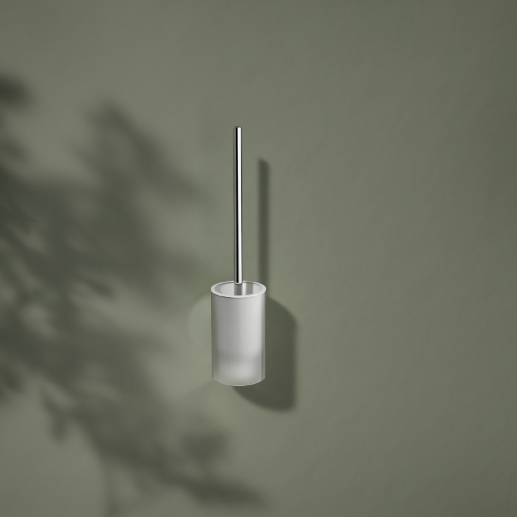 Close up product image of Keuco Reva Toilet Brush Set 12864 019000/12864 379000