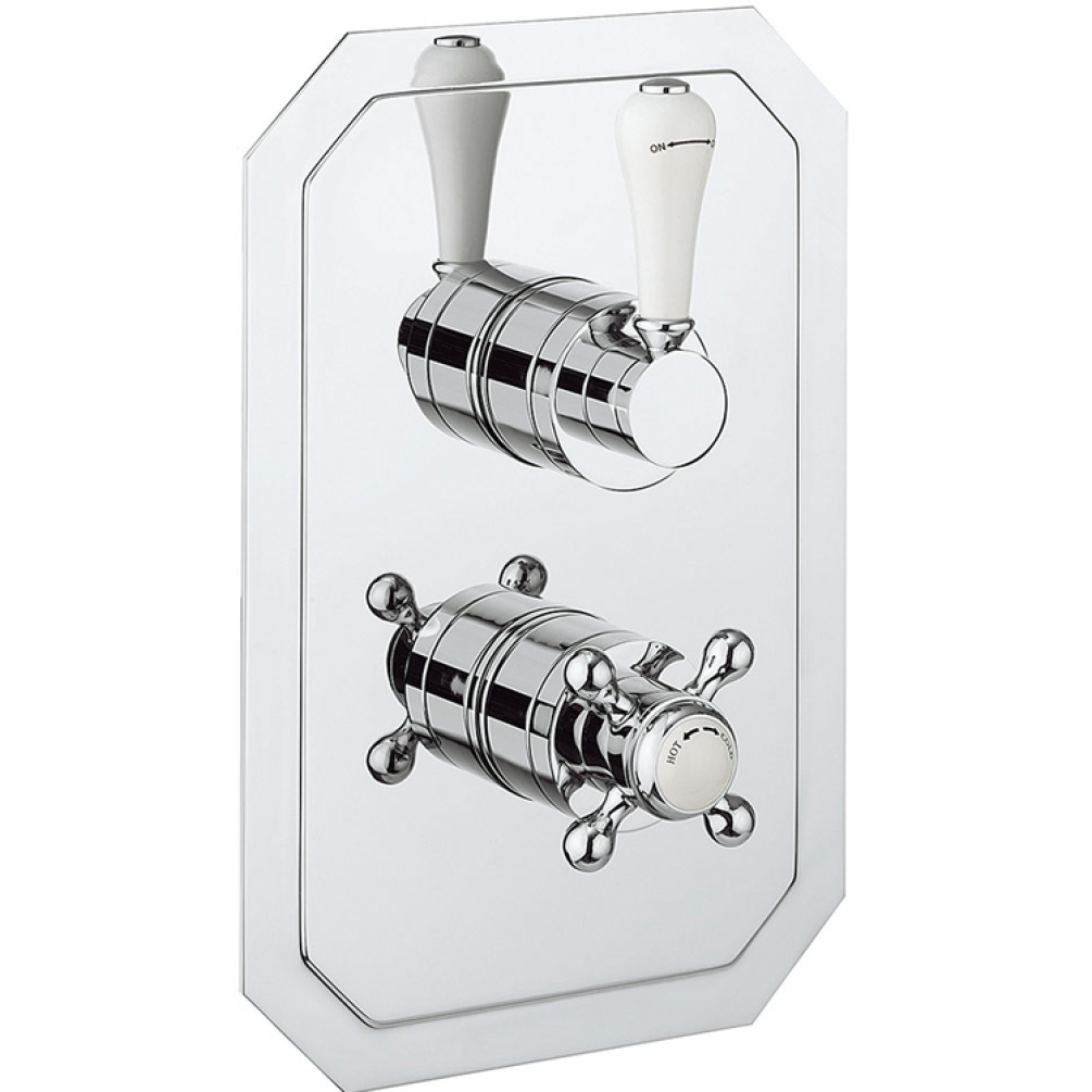 Crosswater Belgravia Lever 1500 Shower Valve 2 Way Diverter - Slimline