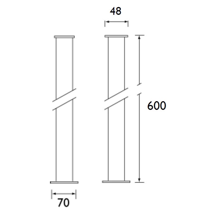 Heritage Chrome Pipe Shrouds Sanctuary Bathrooms