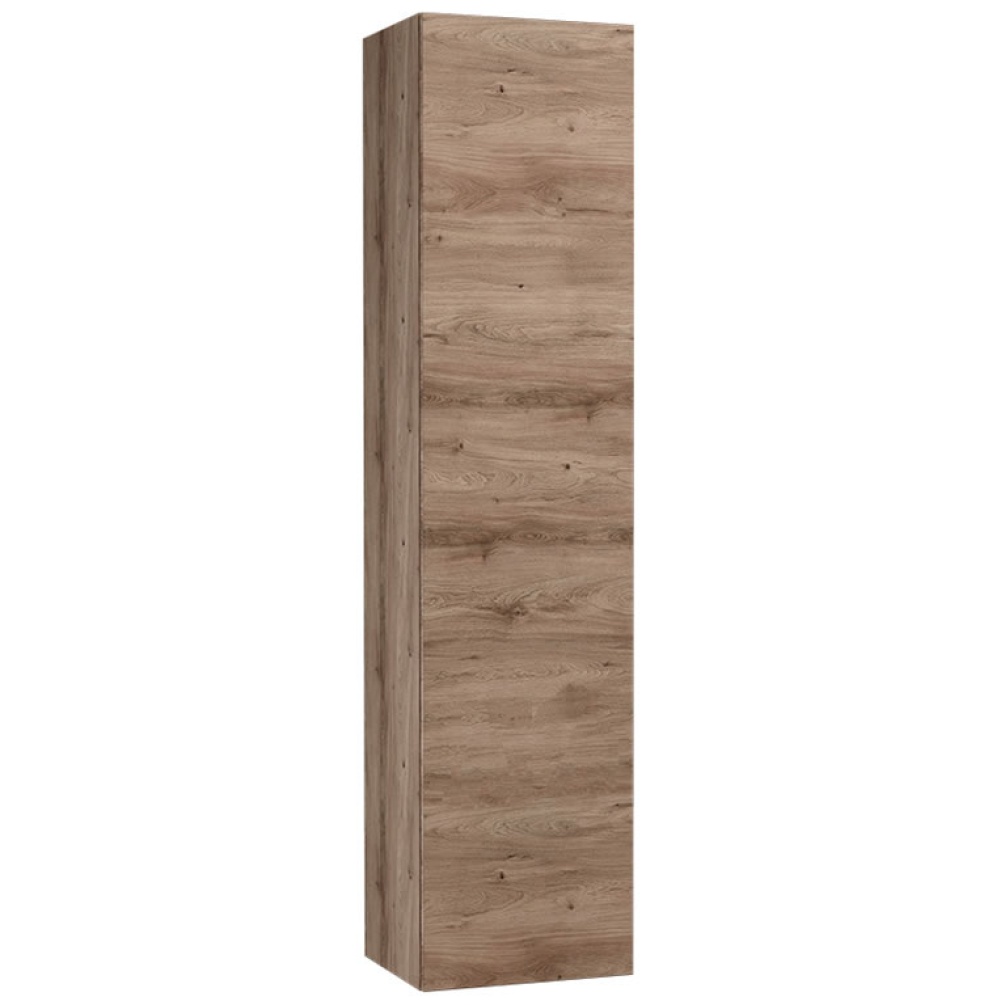 Cutout image of Villeroy & Boch Arto Kansas Oak Tall Wall-Hung Cabinet