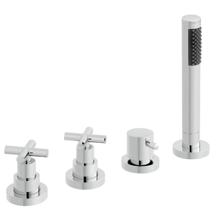 Vado Elements 4 Hole Bath Shower Mixer Sanctuary Bathrooms