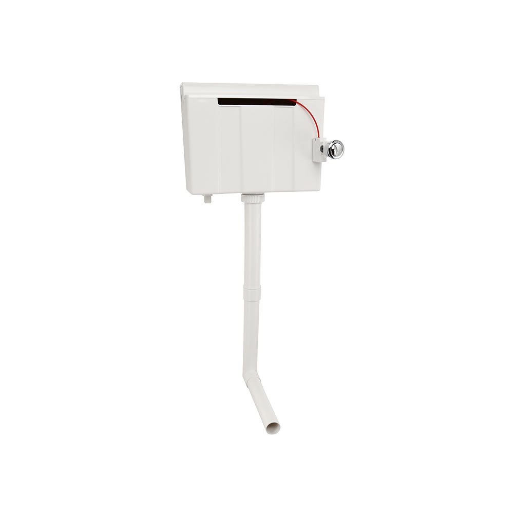 Cutout image of Zero 3 Concealed 840mm Dual Flush Back to Wall Cistern