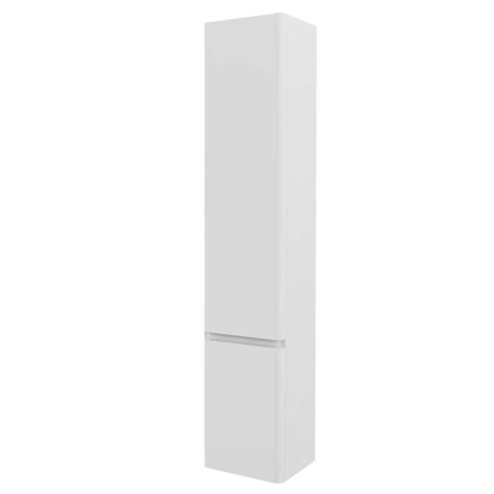 Photo Of RAK Resort Matt White Tall Storage Cabinet
