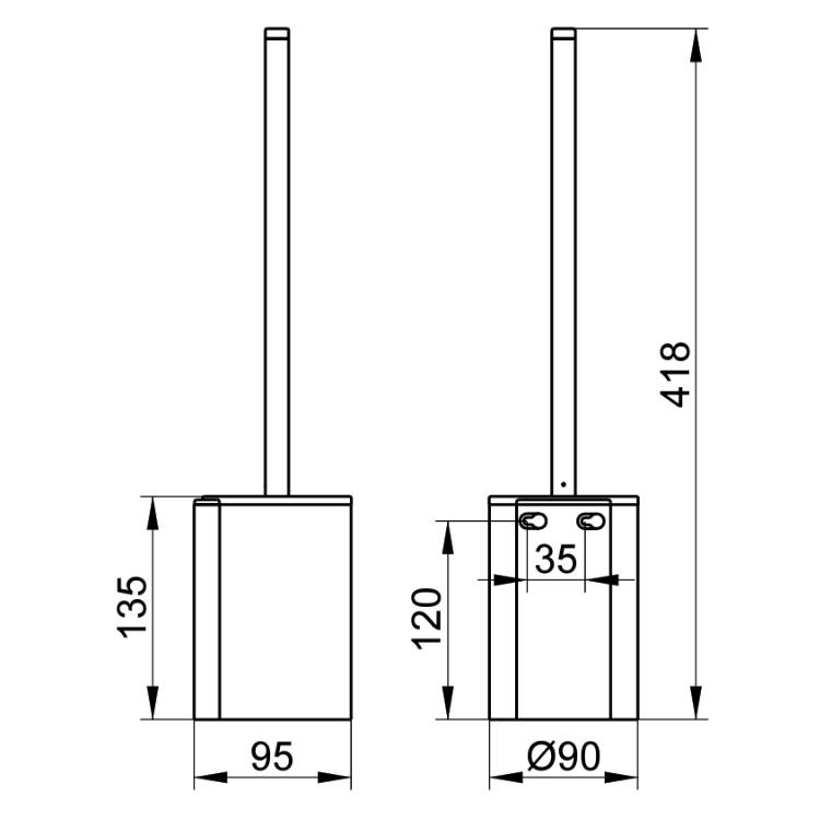 Keuco Black 3 Piece Accessory Pack Sanctuary Bathrooms