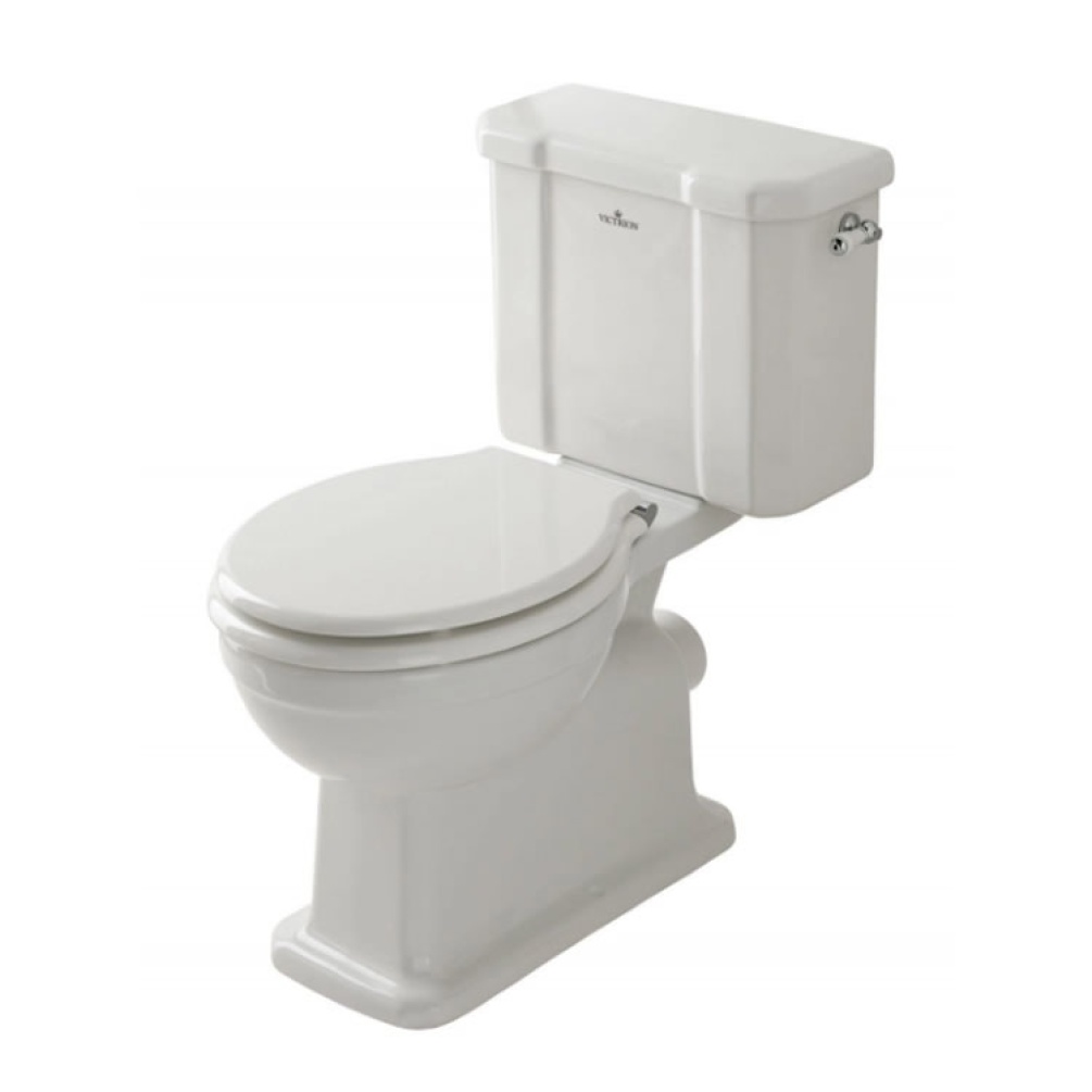 Bayswater Victrion Close Coupled Toilet, Cistern & Seat | Sanctuary ...
