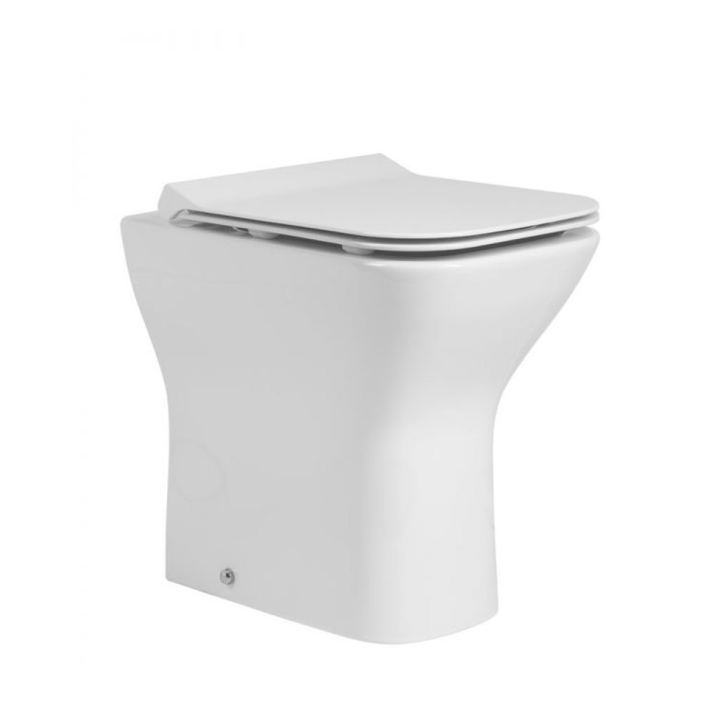 Product cut out image of the Tavistock Structure Back to Wall Comfort Height Toilet