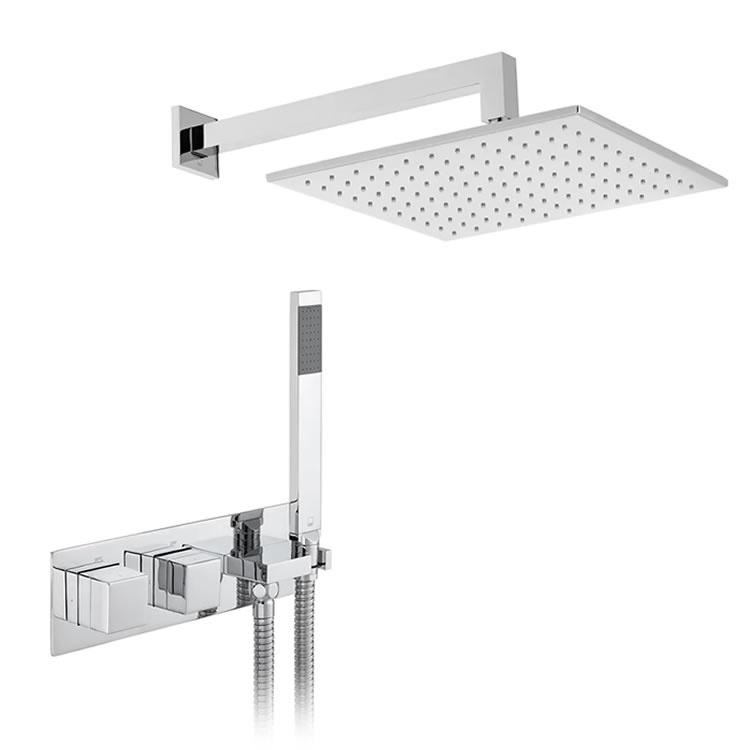Vado Notion 2 Outlet Thermostatic Shower Set Sanctuary Bathrooms