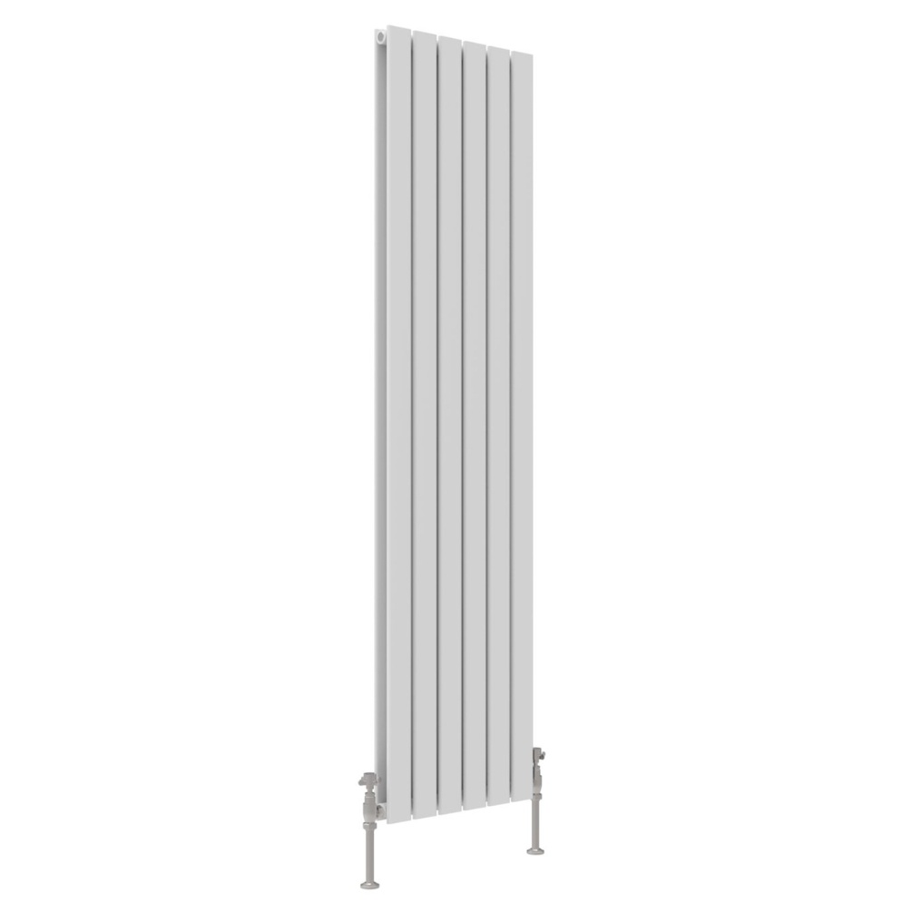 JTP Enzo White 1800mm x 452mm Flat Panel Designer Radiator Cut Out