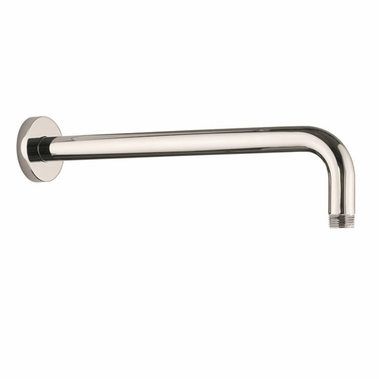 Crosswater 330mm Nickel Curved Shower Arm Crosswater Shower Arm