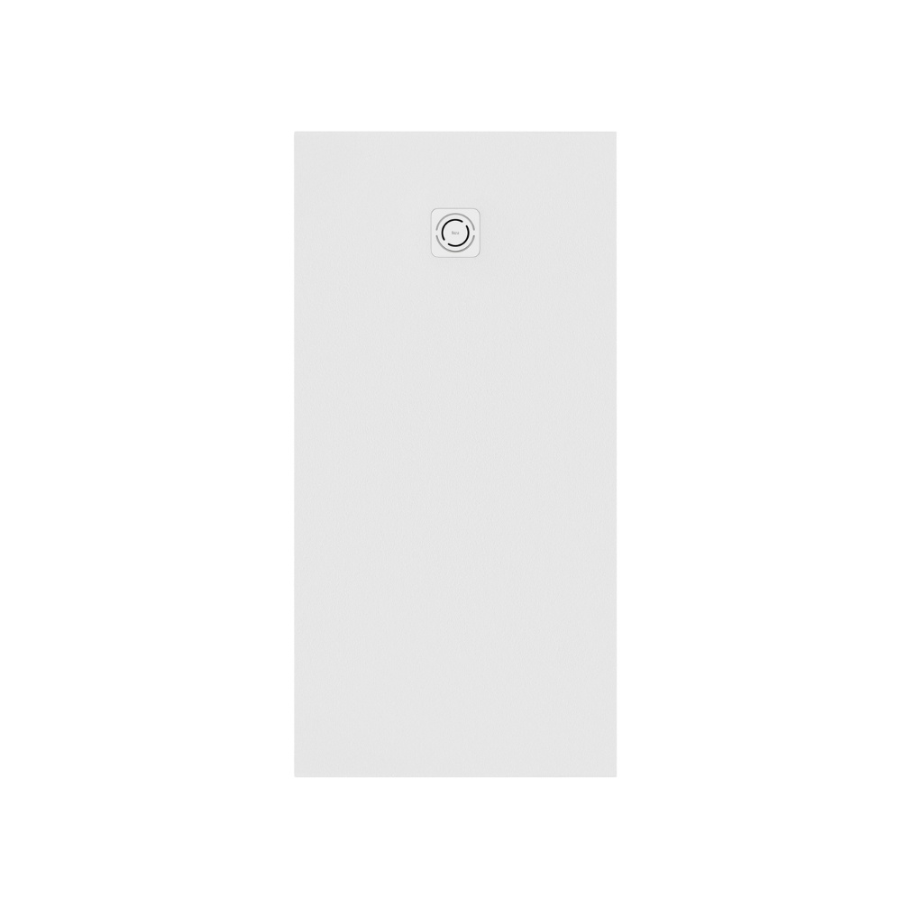 Cut out product image of the Roca Terran-N Stonex 1000mm x 800mm White Shower Tray with Waste