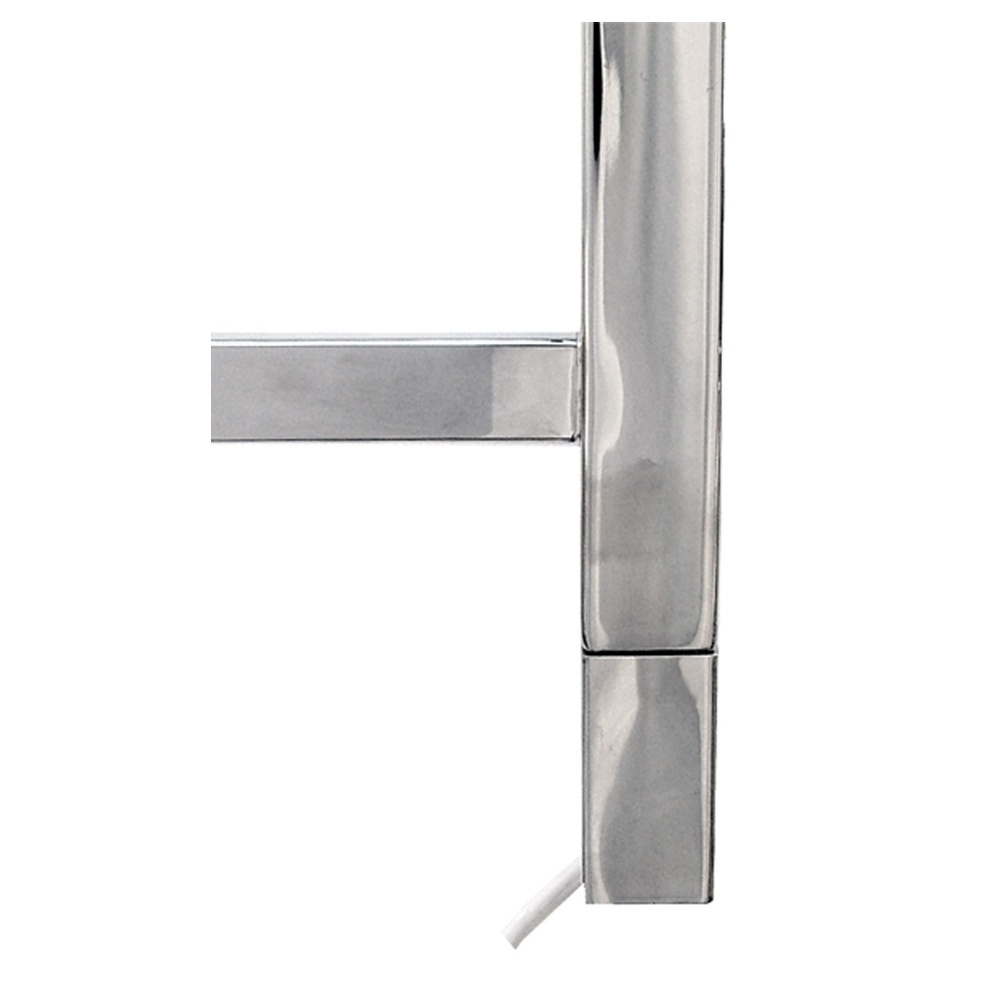 The Sussex Range by JIS Brunswick 900mm x 350mm Polished Stainless Steel Electric Towel Rail