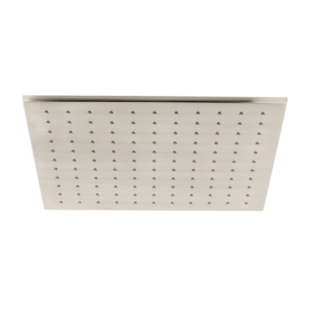 Cutout image of Vado Individual Brushed Nickel 300mm Square Shower Head