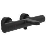 Cutout image of Villeroy & Boch Universal Matt Black Round Bath Shower Mixer