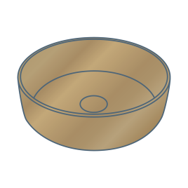 Brass Countertop Basins