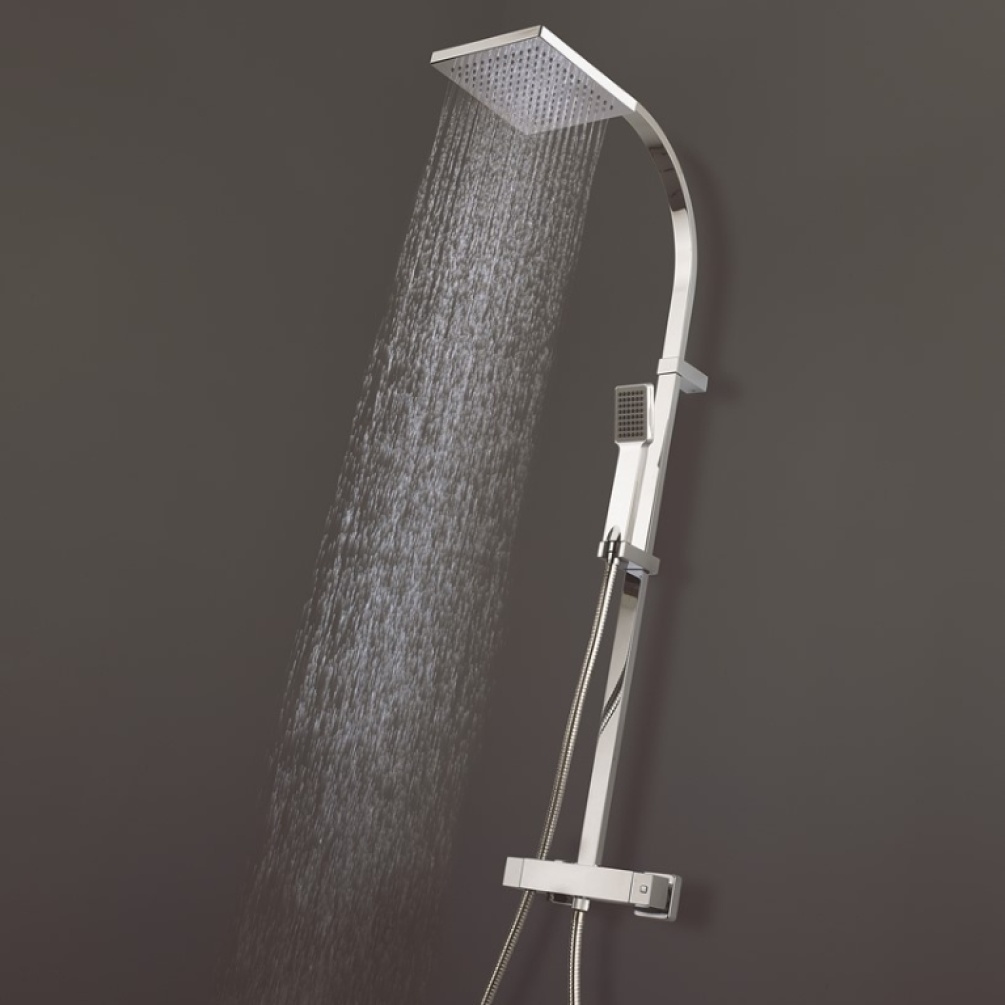 Product Lifestyle image of the Crosswater Planet Multifunction Thermostatic Shower Kit
