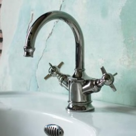 Arcade Nickel Bathroom Taps & Mixers