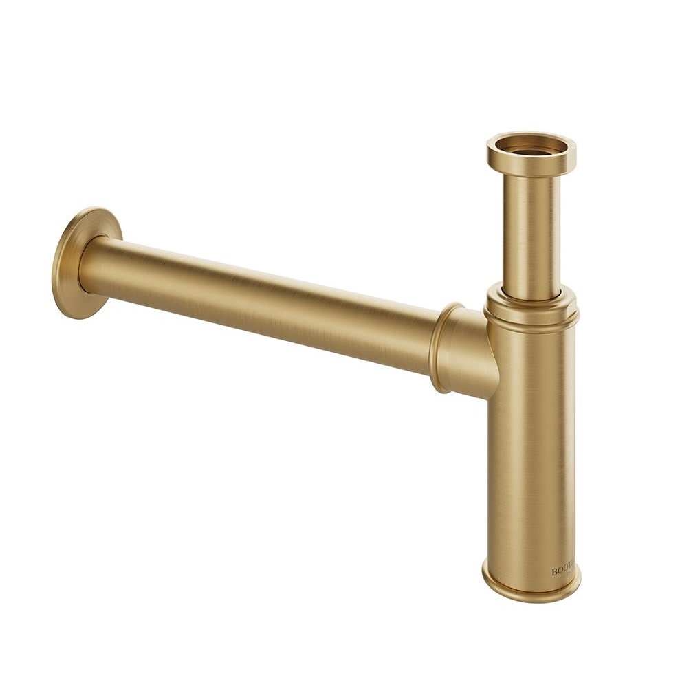Booth & Co. Axbridge Brushed Brass Bottle Trap
