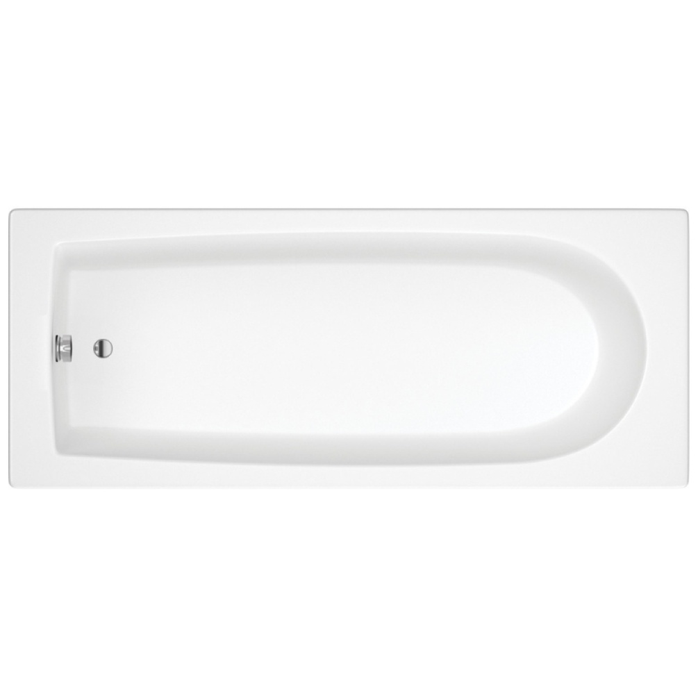 Product Cut out image of Apex Round 1800mm Single Ended Bath ZERO105633