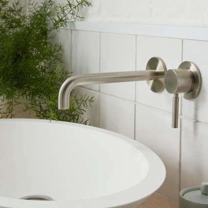 Ek Robe Mixer Vado Individual Knurled Brushed Gold Robe Hook | Sanctuary Bathrooms