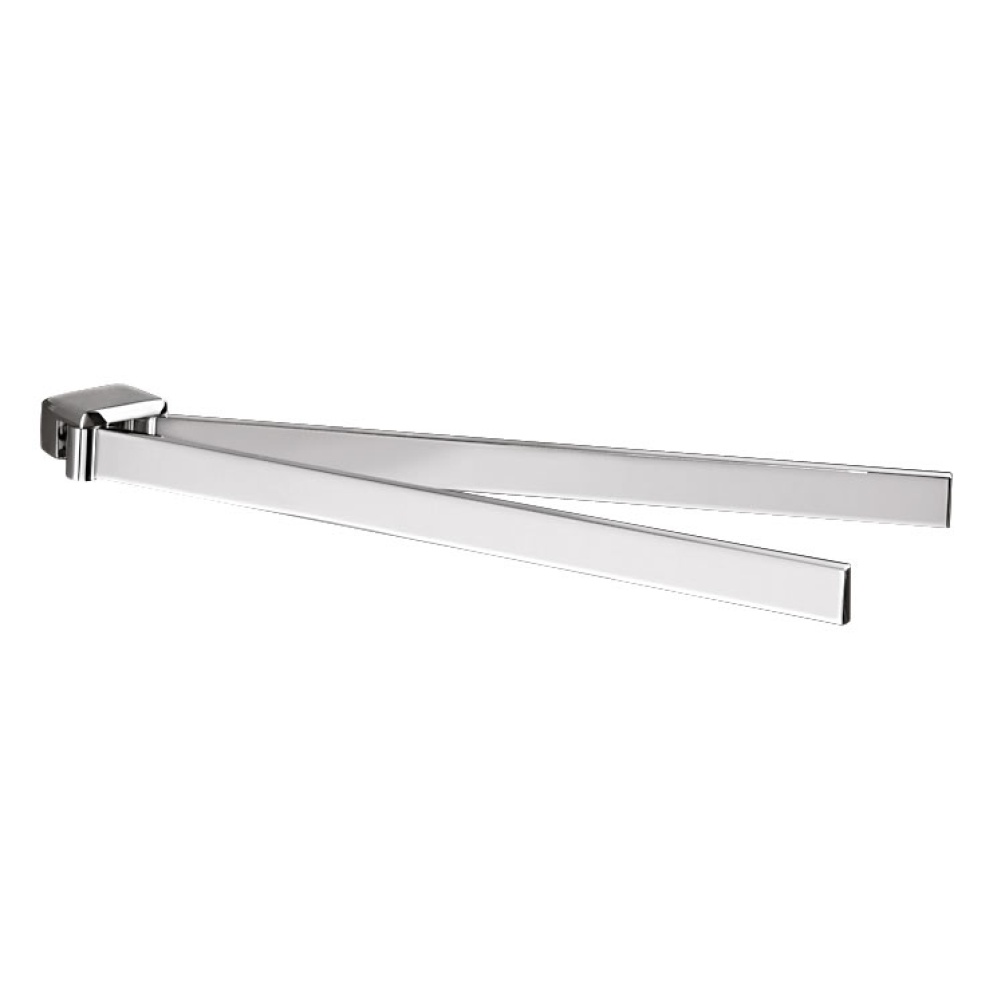Cutout image of Origins Living Gedy Lounge Double Swing Towel Rail.
