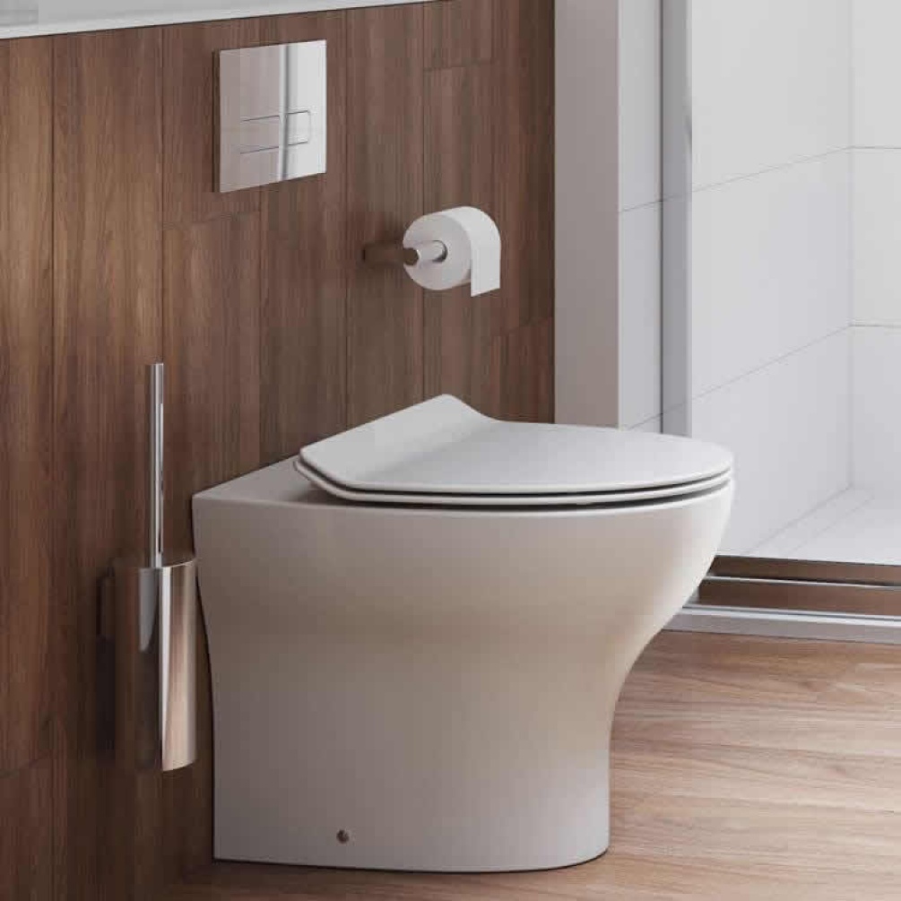 Lifestyle Photo of Crosswater Kai Back To Wall WC & Soft Close Thin Seat