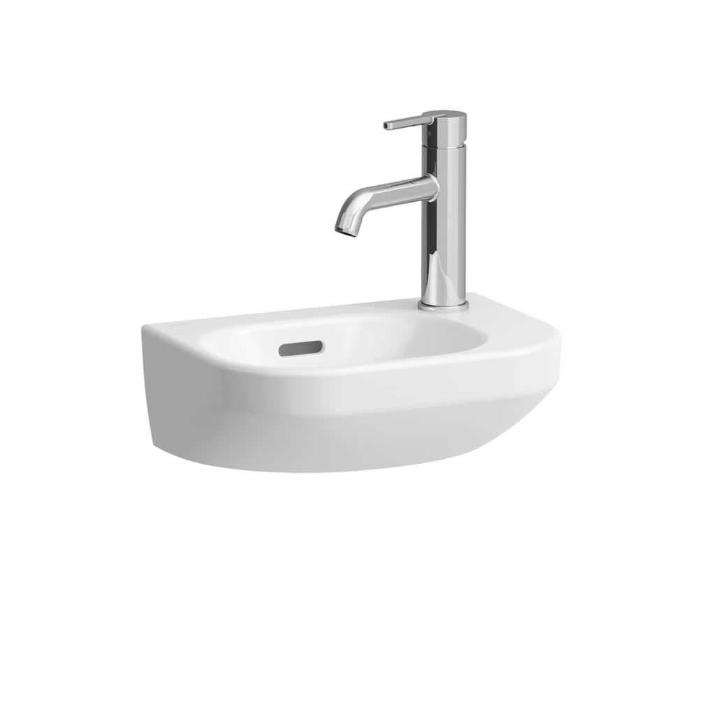Cutout image of Laufen Lua 360mm Wall-Hung Cloakroom Basin