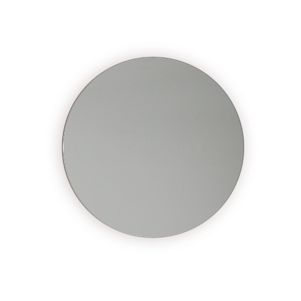 Product Cut out image of the Origins Living Slim 500mm Round Mirror