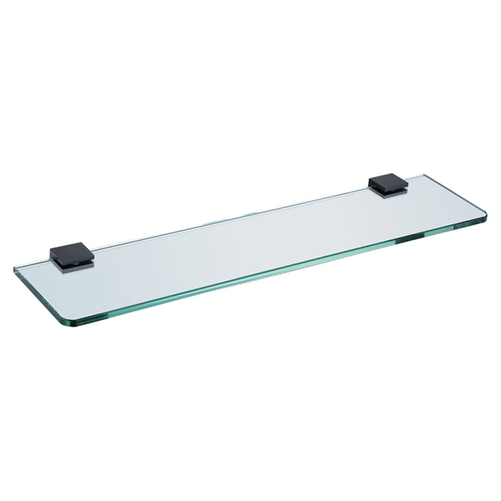 Image of The White Space Legend Black Glass Shelf