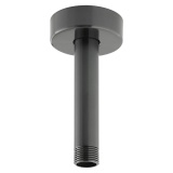 Cutout image of Vado Individual Brushed Black Ceiling Mounted Shower Arm