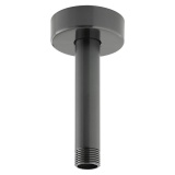 Cutout image of Vado Individual Brushed Black Ceiling Mounted Shower Arm