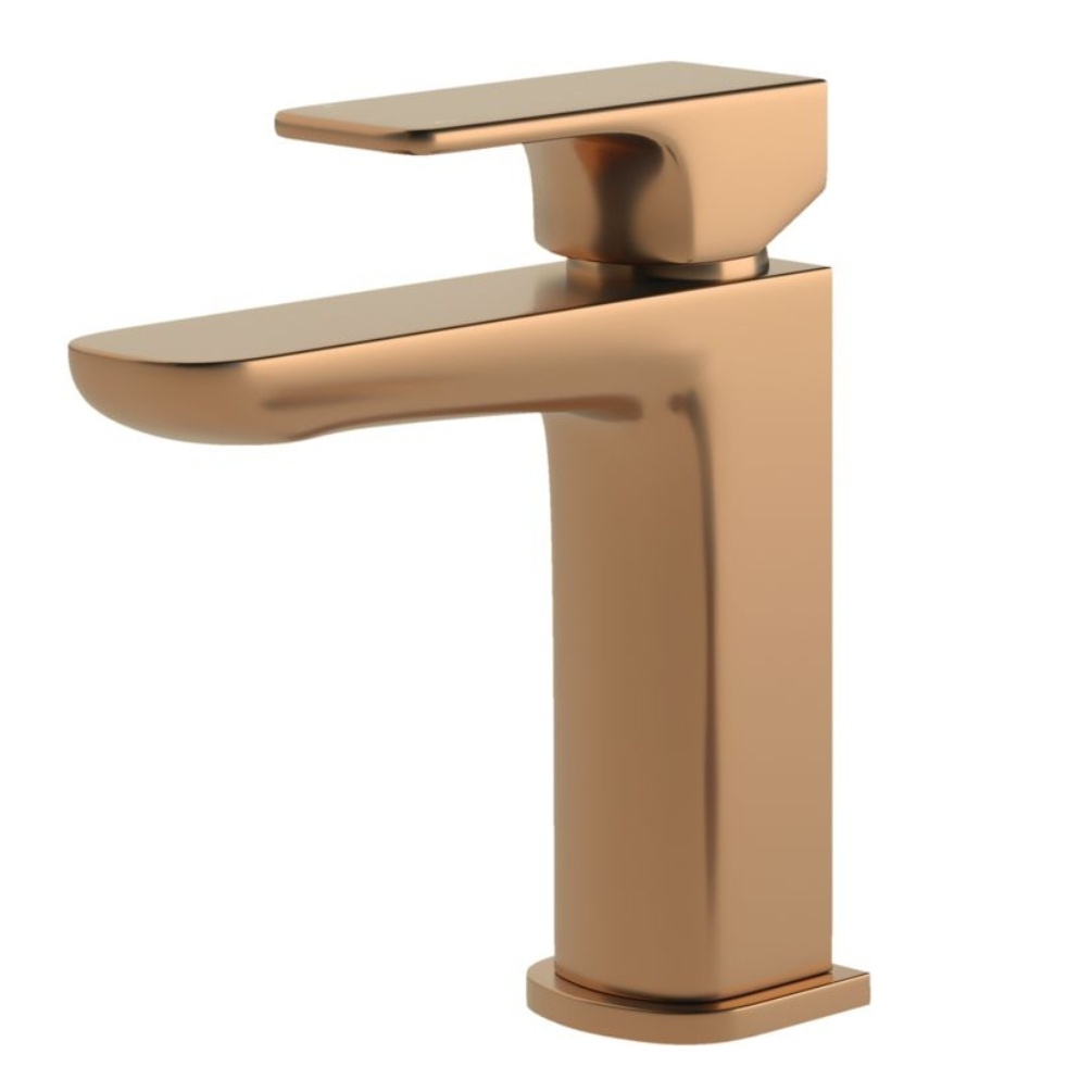 Product cut out image of the Dorian Brushed Bronze Basin Mixer Tap ZERO108993