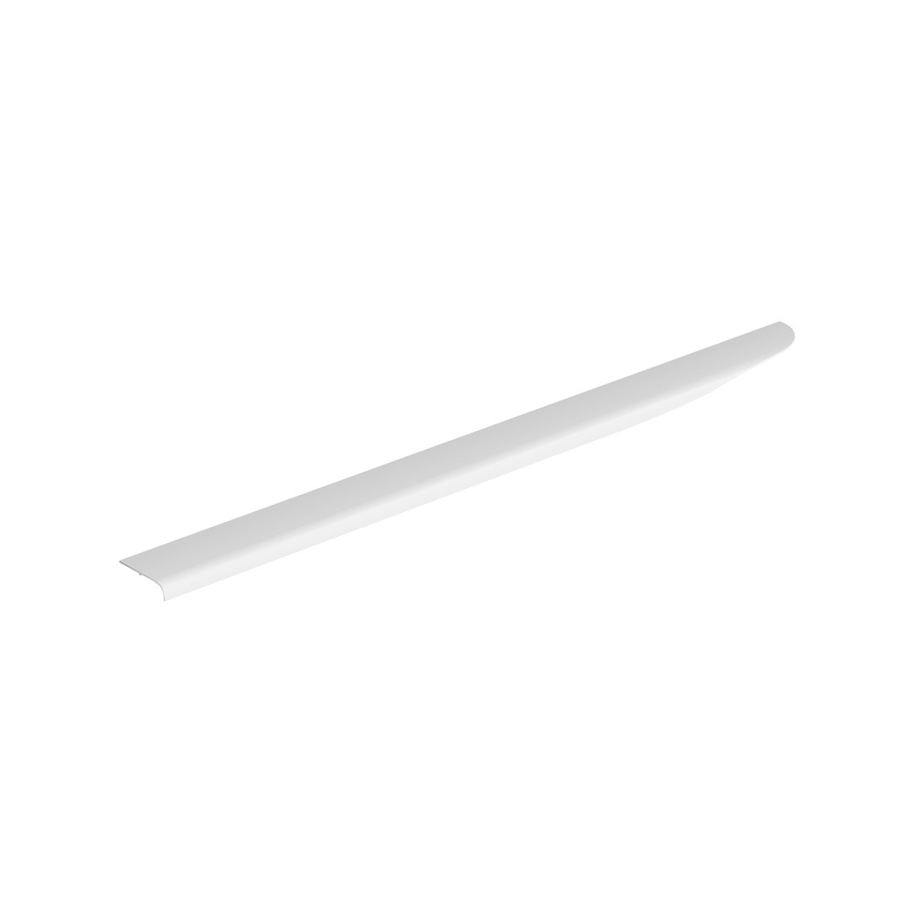 Product cut out image of Vado Cameo 1200mm Matt White Right Pull Furniture Handle - CAM-HAN12R-MW