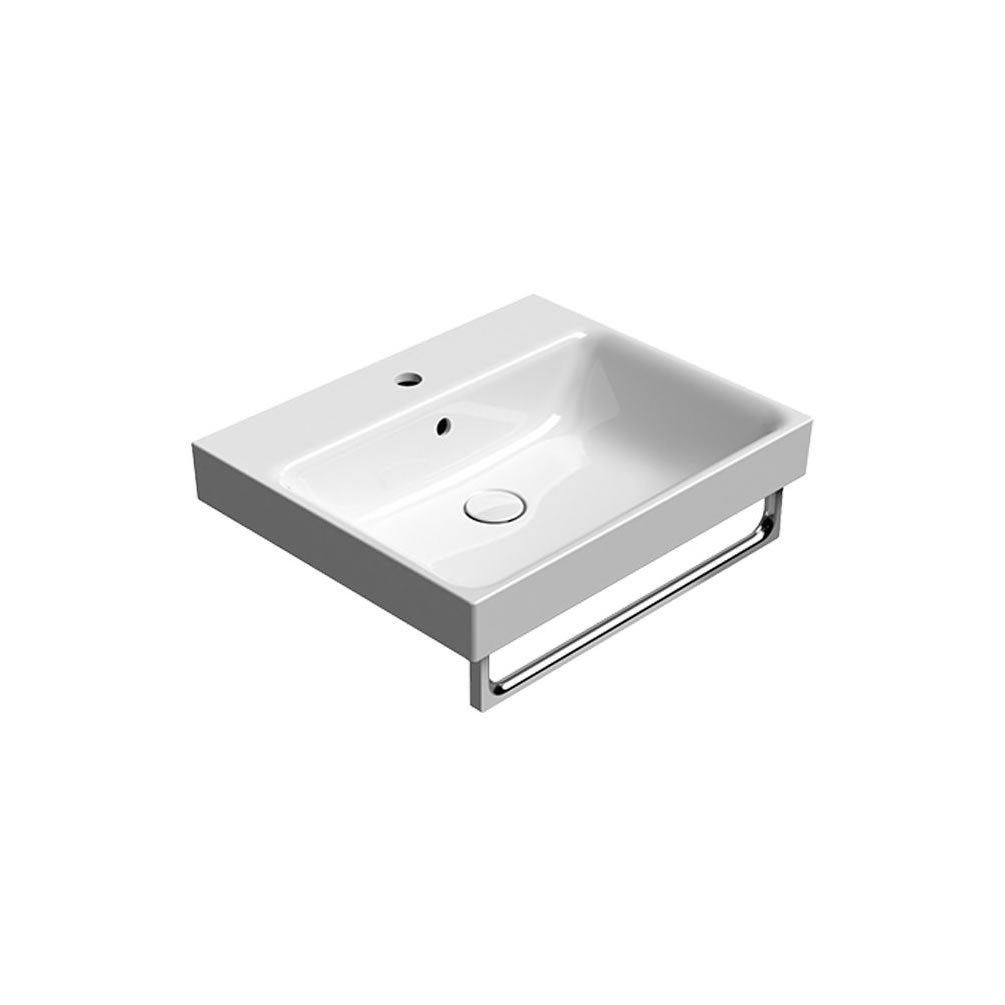 Cutout image of GSI Nubes 600 x 500mm Wall-Hung Basin